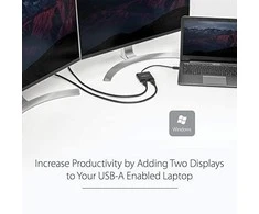 „StarTech“ USB ADAPTERIS PRIE HDMI 4K/M/F 2 KANALŲ GARSO