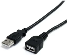 USB laidas Startech USBEXTAA10BK Juoda 3 m