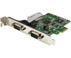 Controller StarTech PCie x1 - 2x RS- 232 DB9 nuoseklusis prievadas (PEX2S1050)
