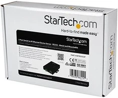 StarTech 2 prievado nuosekliųjų įrenginių serveris (NETRS2322P)