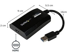USB 3.0 – HDMI adapteris Startech USB32HDPRO