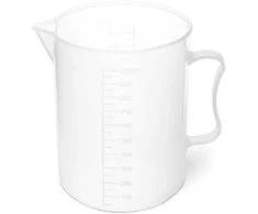 Steinberg Systems Plastikinė laboratorinė stiklinė su 1000 ml gradacija - 10 vnt.