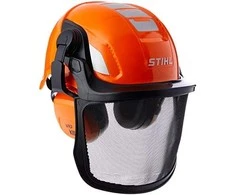 Stihl 4204600001 Unisex vaikiškų šalmų rinkinys žaislinis šalmas, oranžinis, vieno dydžio