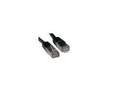 MicroConnect Patrikas STP, CAT6, LSSH, 10m, Juoda (STP610S)