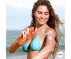 Svr Sun Secure Purškiklis Moisturiser SPF 50+ apsauginis veido ir kūno purškiklis nuo saulės, 200 ml