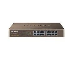 Šakotuvas TP-LINK 16port 10/100M Switch Plieninis dėklas
