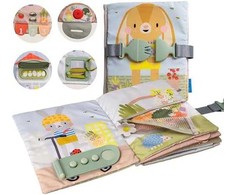 Taf Toys My 1st Busy Book lavinamoji veiklos knygelė, 18+ mėn.