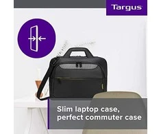 TARGUS CITYGEAR 15-17.3" TOPLOAD LAPTOP CASE Juodas