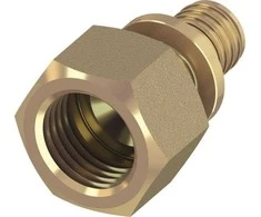 Tece Pereinamasis mufa 20mm x 1 / 2 "žalvaris (705003)
