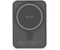 Tech-Protect LifeMag PB11 Powerbank su MagSafe 10000mAh 15W USB-C port – juodos spalvos + USB-C kabelis