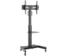 Laikiklis TECHLY vežimėlio grindų atrama su lentyna LCD televizoriumi / LED 32–65 colių 35 kg