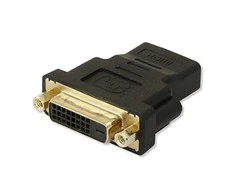 AV adapteris Techly HDMI - DVI- D juoda