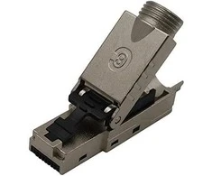 Techly 109191 RJ45 Cat8.1 40G modulinis kištukas be įrankių, STP
