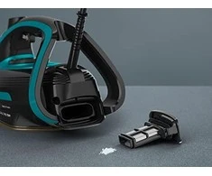 TEFAL | Lygintuvas | FV8066E0 | Garų lygintuvas | 3000 W | Vanduo tank capacity 270 ml | Continuous steam 50 g/min | Steam boost performance 280 g/min | Juodas/Mėlyna