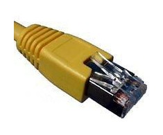 Telegärtner Patchkabel, S/FTP, PiMF, Cat 6A (ISO/IEC), geltona, 5,0 m (L00003A0059)