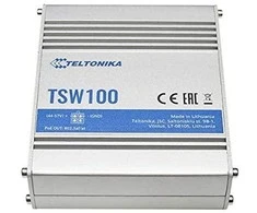 Šakotuvas PRAMONINIS SWITCH'AS POE TSW100 5 PRIEVADŲ, 4 PoE Teltonika