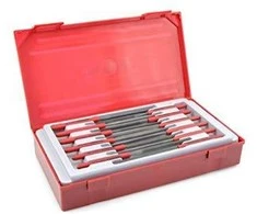 TengTools Dildžių rinkinys Teng Tools TTNF12; 12 vnt.