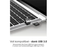 USB adapteris TerraTec C20 USB-C - USB Juodas (387822)