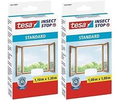 Tesa Fliegengitter Standard Klettband 1,1x1,3m baltas