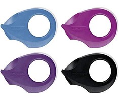Tesa tesafilm Mini Abroller 4 Farben + tesafilm 10/19 kris.-skaidrus