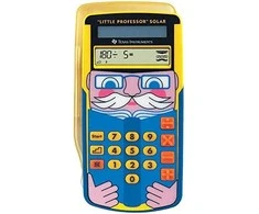 Skaičiuotuvas Texas Instruments Texas Instruments Little Professor Solar