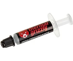 Thermal Grizzly | Terminis tepalas "Kryonaut" 1g | universalus | Šilumos laidumas: 12,5 W/mk * Šiluminė varža: 0,0032 K/W * Elektros laidumas: 0 pS/m * Klampumas: 130-170 Pas * Specifinis svoris: 3,7g/cm3 * Temperatūra: -200 °C / +350 °C W
