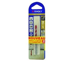 Grąžtas betonui ir keramikai 4mm, Tivoly Technic 2 IN 1
