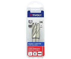 Tivoly Metalo gręžimo freza Ø35X60X30 мм HSS, tvirtinimas Ø19 мм, Weldon
