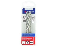 Tivoly Metalo gręžimo freza Ø30X80X50 мм HSS, tvirtinimas Ø19 мм, Weldon