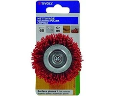 Tivoly Nailoninis šepetėlis drelėms, Ø22 mm, 1/4" HEX kotelis