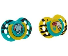 Lotto TOMMEE TIPPEE TTP43335896 čiulptukas FUN FRIENDS 6-18m 2pack