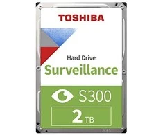 TOSHIBA S300 stebėjimo kietasis diskas 2TB 3,5 colio BULK