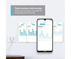 Išmanusis Namų Įrenginys - TP-LINK Tapo P115 Išmanusis Wi-Fi Kištukas su Energijos Stebėjimu