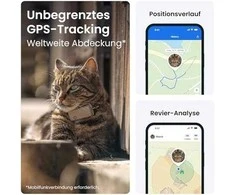 Tractive GPS CAT Mini GPS sekiklis katėms, rudas