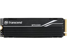 TRANSCEND 1TB M.2 2280 PCIe Gen4x4 SSD NVMe 3D TLC su „Dram Metal“ radiatoriumi