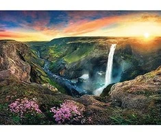 Trefl Dėlionė 2000 vnt. - Háifoss krioklys, Islandija