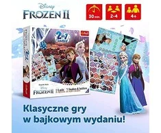 Trefl Stalo žaidimas "2 in 1 Frozen II"