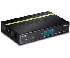 Šakotuvas Trendnet 5-ojo uosto „Gigabit PoE“ ir „Gigabit PoE“ (TPE-TG50G)