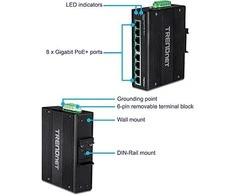 Šakotuvas Jungiklis TRENDnet TI-PG80B