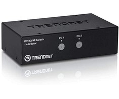 TRENDnet KVM 2 prievadų DVI jungiklių rinkinys – TK-222DVK