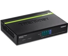 Šakotuvas Trendnet 5-ojo uosto „Gigabit PoE“ ir „Gigabit PoE“ (TPE-TG50G)