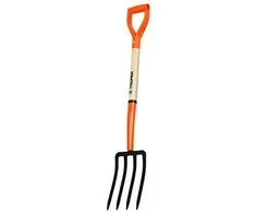 Truper sodo šakė 4-ražų su mediniu kotu 170X760mm