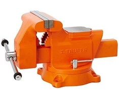 Šaltkalvio spaustuvai, HEAVY DUTY 200mm 30kg. 360° pasukamas. Truper®