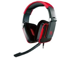 Ausinės su mikrofonu Thermaltake eSports Shock Blasting Raudona HT-SHK002ECRE (juodos spalvos