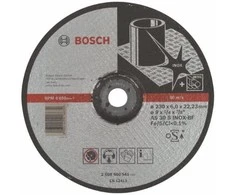 Bosch Šlif.diskas, lenktas 230x22x6 mm INOX