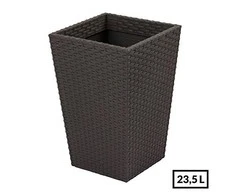 Curver Rattan Planter S 23,6 L ruda 228977