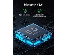 UGREEN CM403 AUX siųstuvas / imtuvas, Bluetooth 5.0 (juodas)