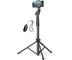 Selfie stick trikojis su Bluetooth nuotolinio valdymo pulteliu UGREEN LP680 1.7 m