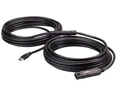ATEN 15 m USB 3.2 Gen1 prailginimo kabelis, 15 m, USB A, USB A, USB 3.2 Gen 1 (3.1 Gen 1), 5 Gbit/s, juodas