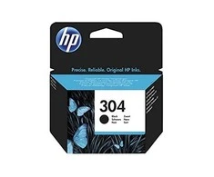 Hewlett Packard (HP) HP N9K06AE rašalo kasetė Nr. 304, juodas